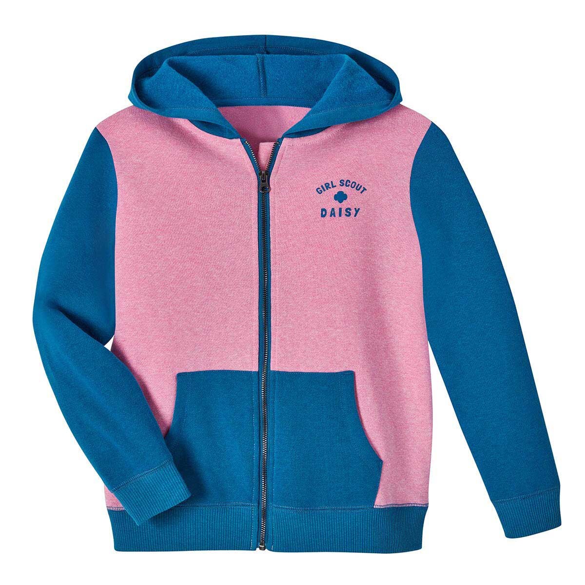 Daisy Zip-Up Hoodie Sweatshirt